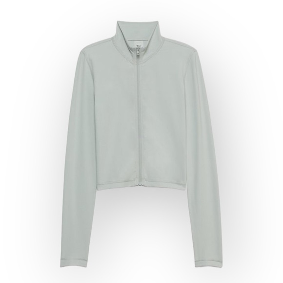 TNA Tops - Aritzia TnaBUTTER Limit Zip-Up | NWOT